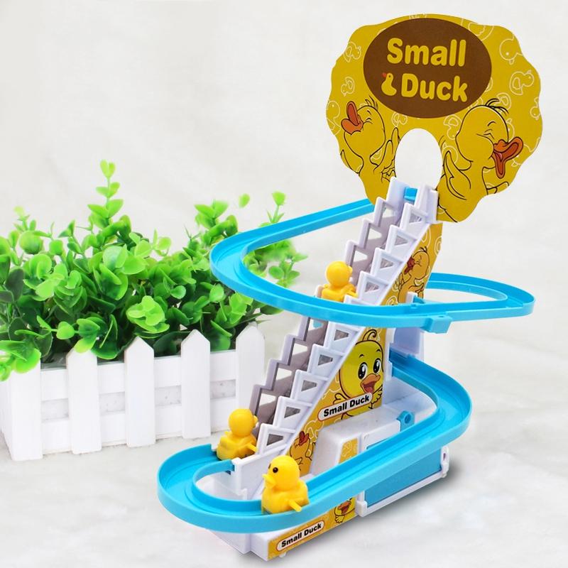 Electric Climbing Stairs - Duck Track Set - Kiddie Land