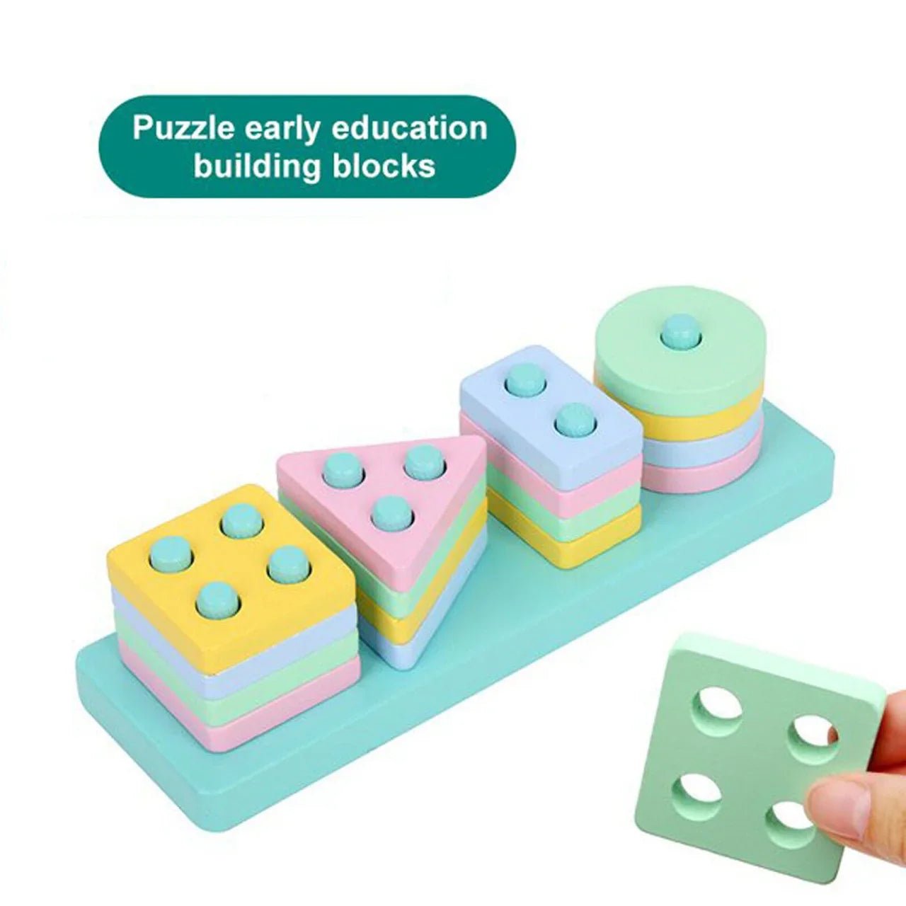 Four Rectangular Sleeve Column - Kiddie Land