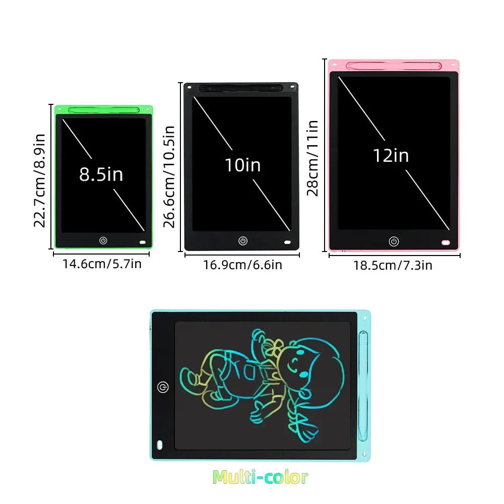 LCD Writing Tablet 12 Inch - Kiddie Land