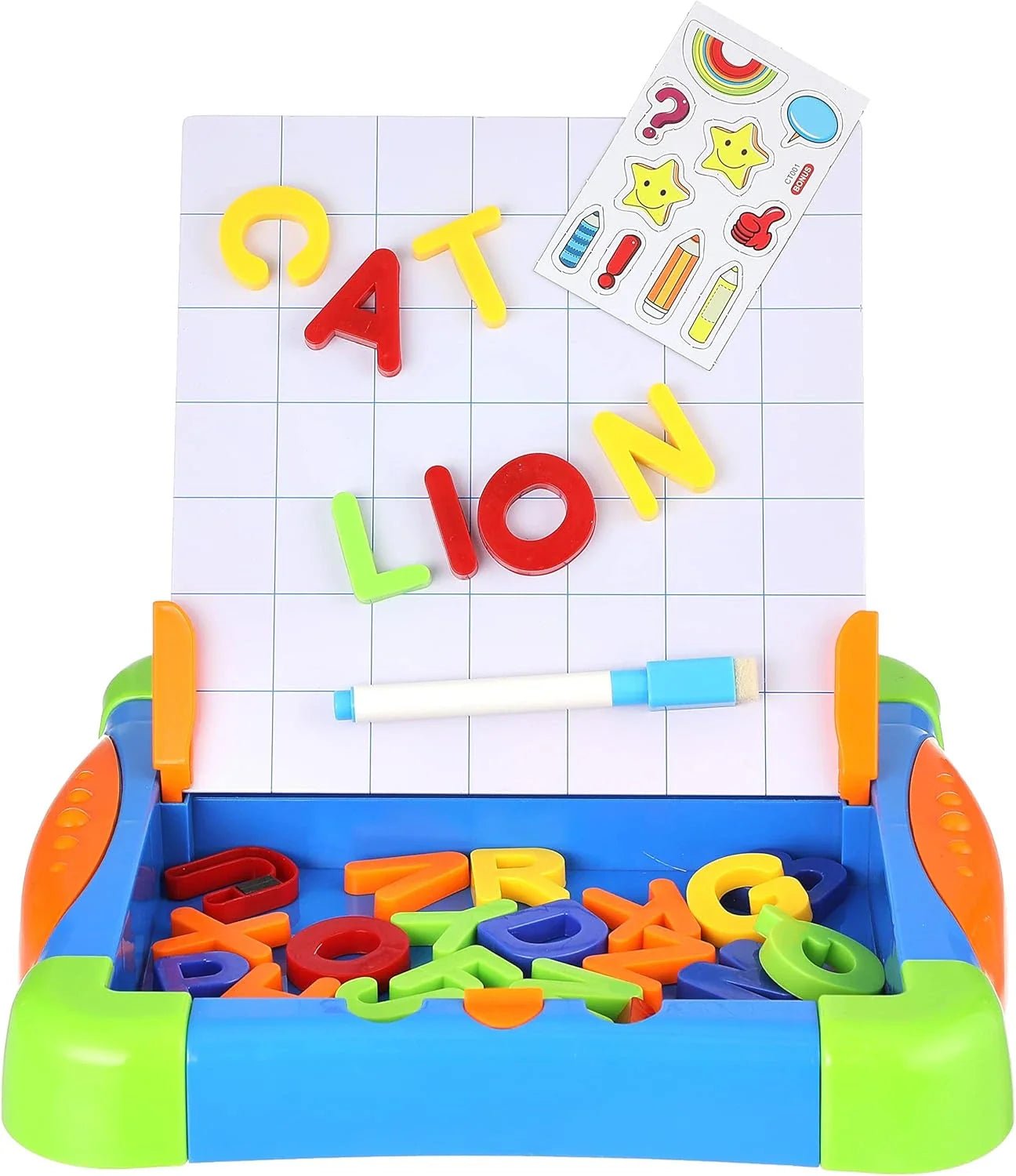 2 in 1 Magnetic Board Case Letters - Kiddie Land