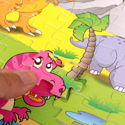 2 in 1 Sketchpad & Puzzle Wooden Board 1877 - Kiddie Land