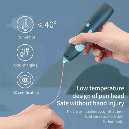 3D Drawing Pen For Kids - Kiddie Land
