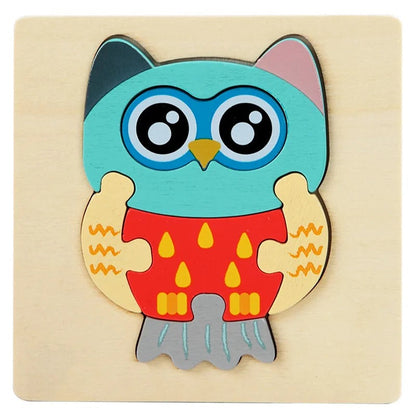 Montessori Wooden Puzzle