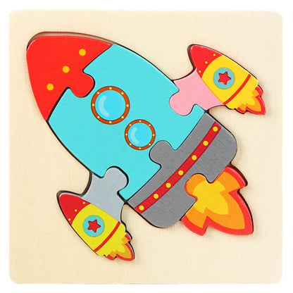 Montessori Wooden Puzzle