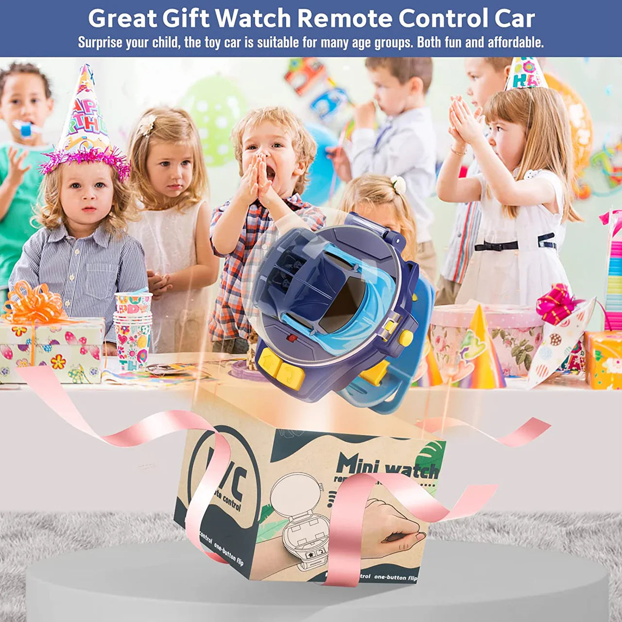 Remote Control Wrist Car Watch