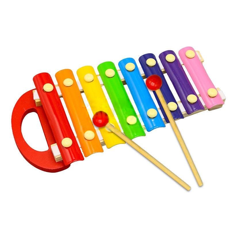 8 - Qin Hand Knocks Wooden Xylophone - Kiddie Land