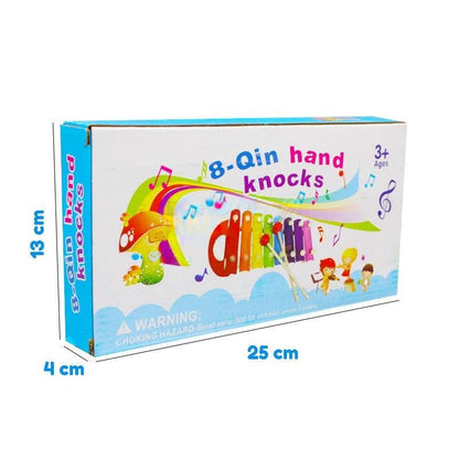 8 - Qin Hand Knocks Wooden Xylophone - Kiddie Land