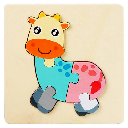 Montessori Wooden Puzzle