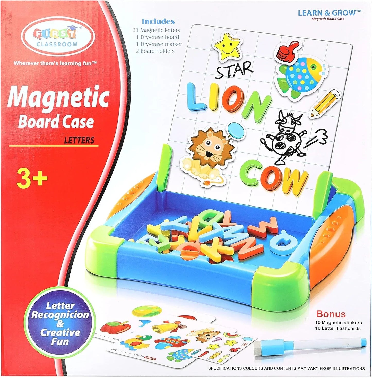2 in 1 Magnetic Board Case Letters
