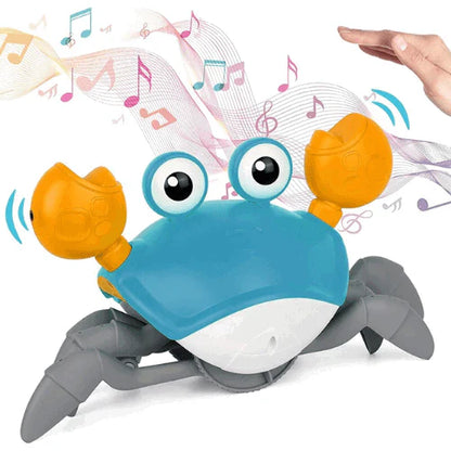 Crawling Crab Musical Toy with Infrared Sensors