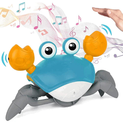 Crawling Crab Musical Toy with Infrared Sensors