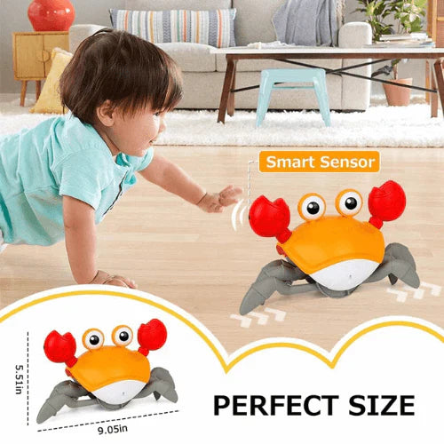 Crawling Crab Musical Toy with Infrared Sensors