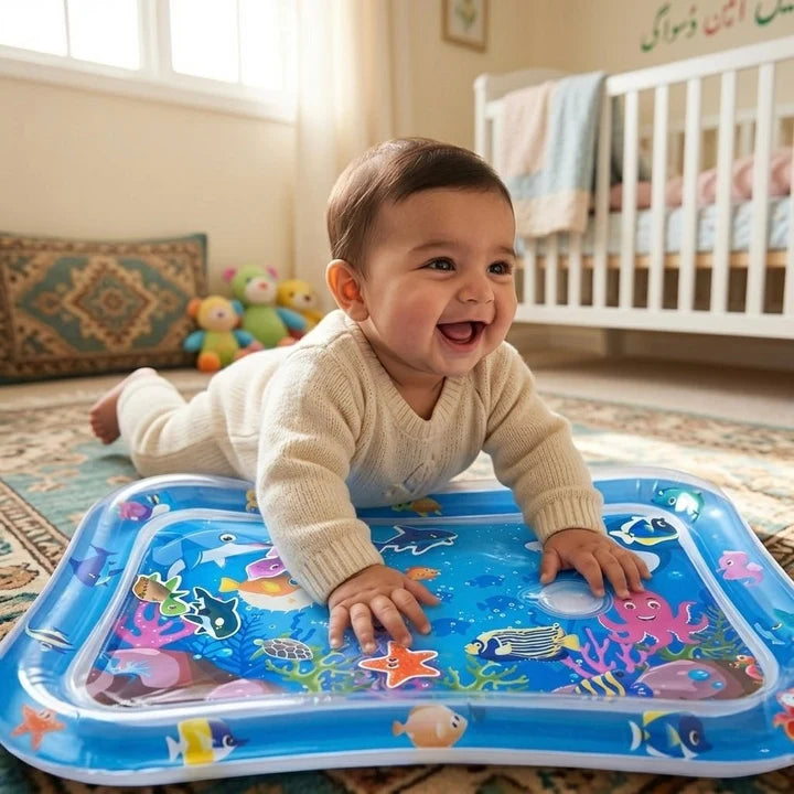 Inflatable Tummy Time Water Mat