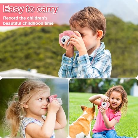 Kids Camera 1080P HD – Best Digital Camera Toy for Toddlers with LCD Display