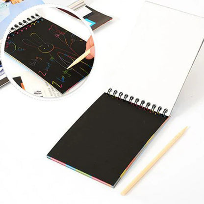 Medium Size Rainbow Scratch Paper Note