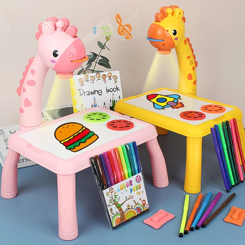 Led Art Drawing Projector Table