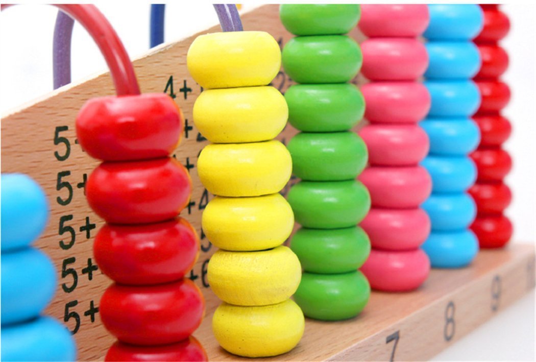 Calculation Shelf - Abacus for Math Skills - Montessori - Kiddie Land