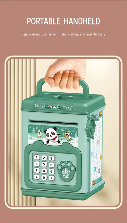 Cute ATM Machine with Fingerprint Password & Music - Kiddie Land