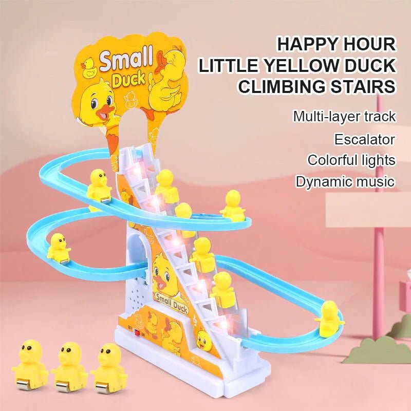 Electric Climbing Stairs - Duck Track Set - Kiddie Land