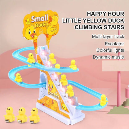 Electric Climbing Stairs - Duck Track Set - Kiddie Land