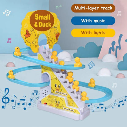 Electric Climbing Stairs - Duck Track Set - Kiddie Land