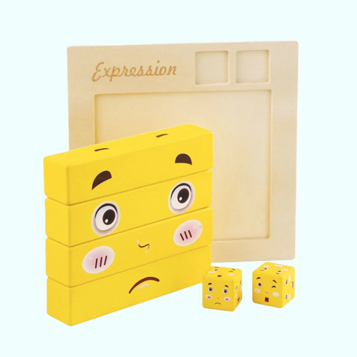 Expression Face Changing Building Blocks - Kiddie Land