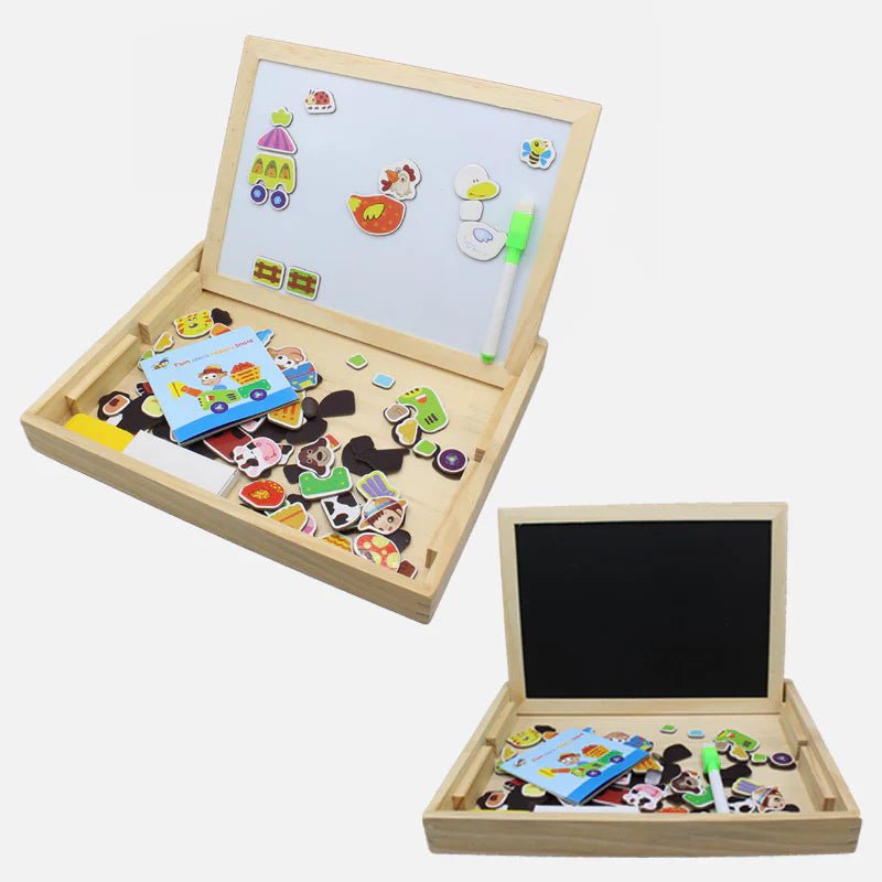 Farm Spells Magnetic Writing & Drawing Board - Kiddie Land