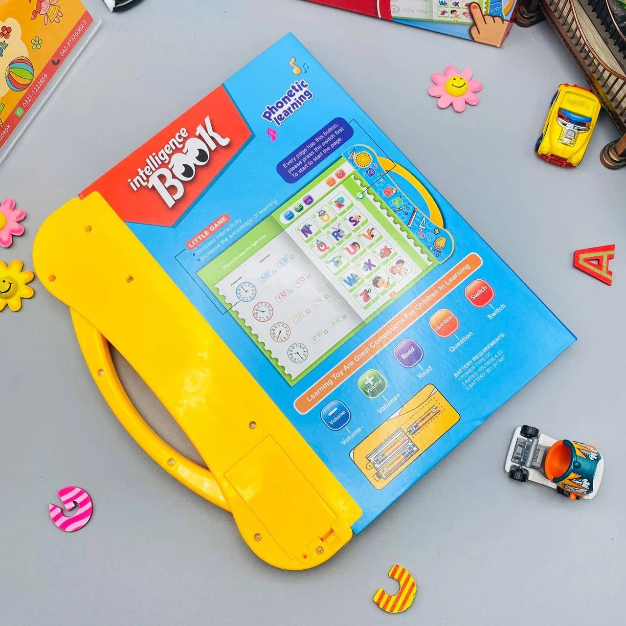 Intelligence Study Book + Free Magic Water Coloring Book - Kiddie Land