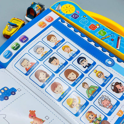 Intelligence Study Book + Free Magic Water Coloring Book