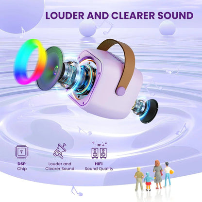 Kids Bluetooth Speaker System with 1 Wireless Mic - Kiddie Land