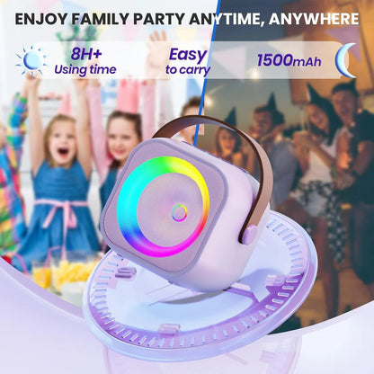 Kids Bluetooth Speaker System with 1 Wireless Mic - Kiddie Land