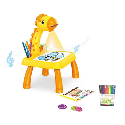 Led Art Drawing Projector Table - Kiddie Land