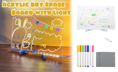 LED Glow Drawing Board for Kids - Kiddie Land