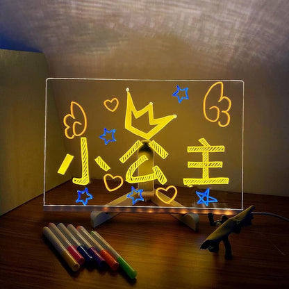 LED Glow Drawing Board for Kids - Kiddie Land