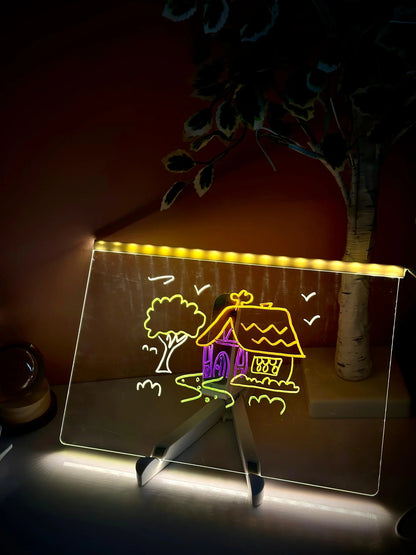 LED Glow Drawing Board for Kids - Kiddie Land