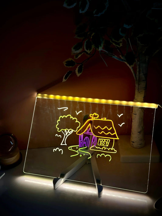 LED Glow Drawing Board for Kids - Kiddie Land