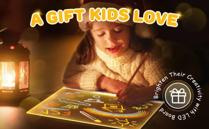LED Glow Drawing Board for Kids - Kiddie Land