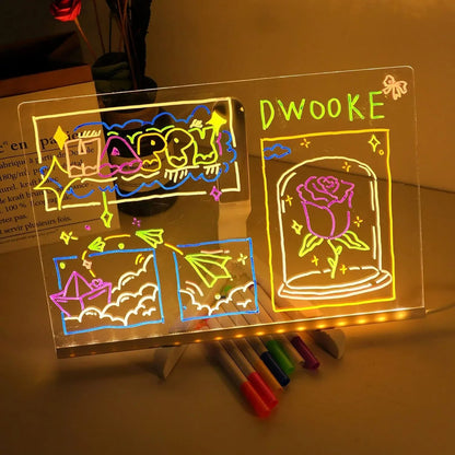 LED Glow Drawing Board for Kids - Kiddie Land