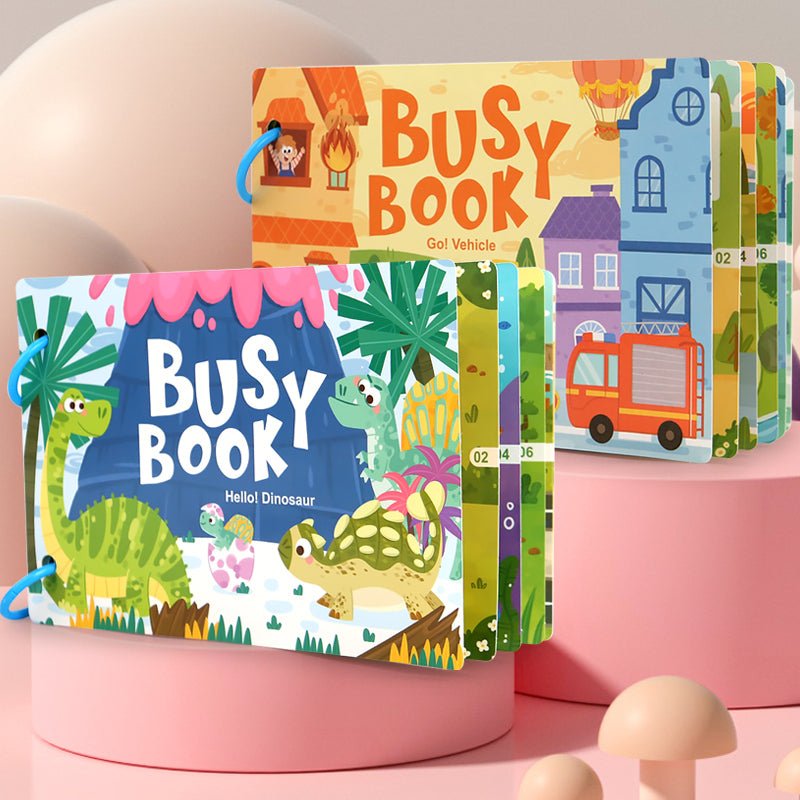 Montessori Learning Busy Book for Kids - Kiddie Land