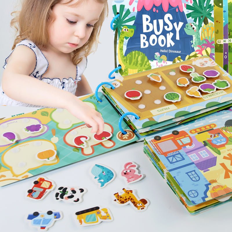 Montessori Learning Busy Book for Kids - Kiddie Land