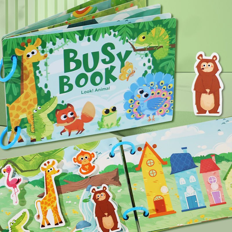 Montessori Learning Busy Book for Kids - Kiddie Land