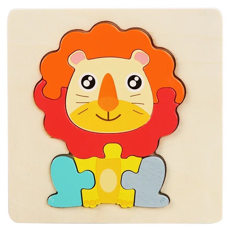Montessori Wooden Puzzle - Kiddie Land