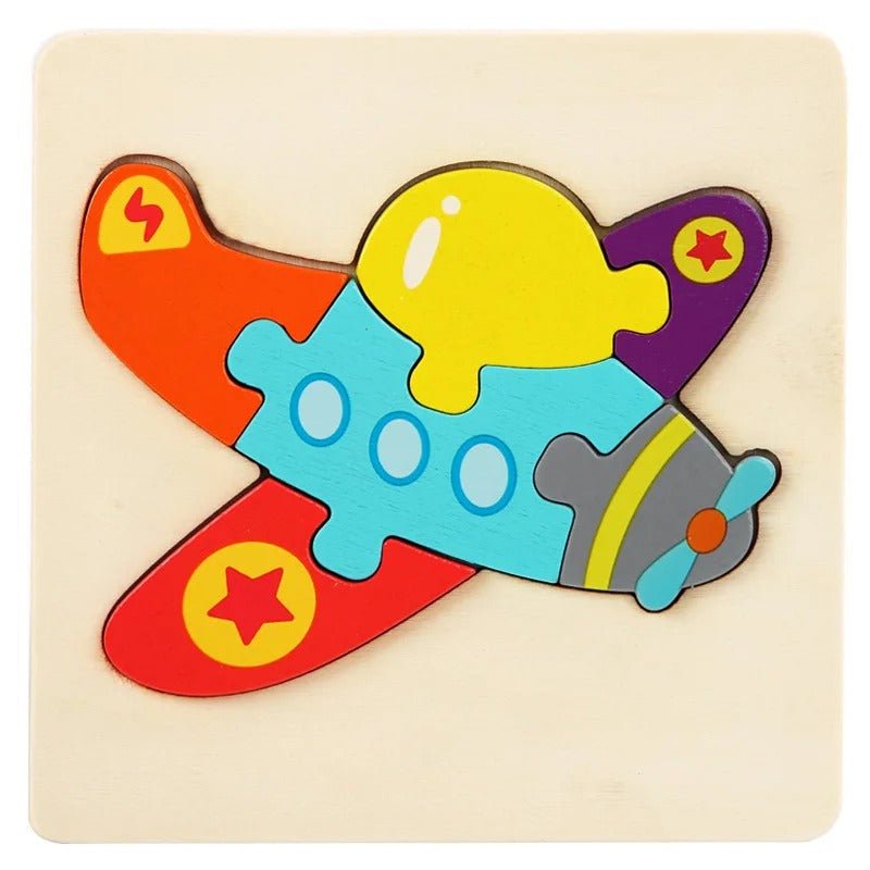 Montessori Wooden Puzzle - Kiddie Land