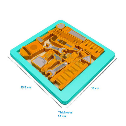 Montessori Wooden Tool Kit Jigsaw Puzzle Board - Kiddie Land