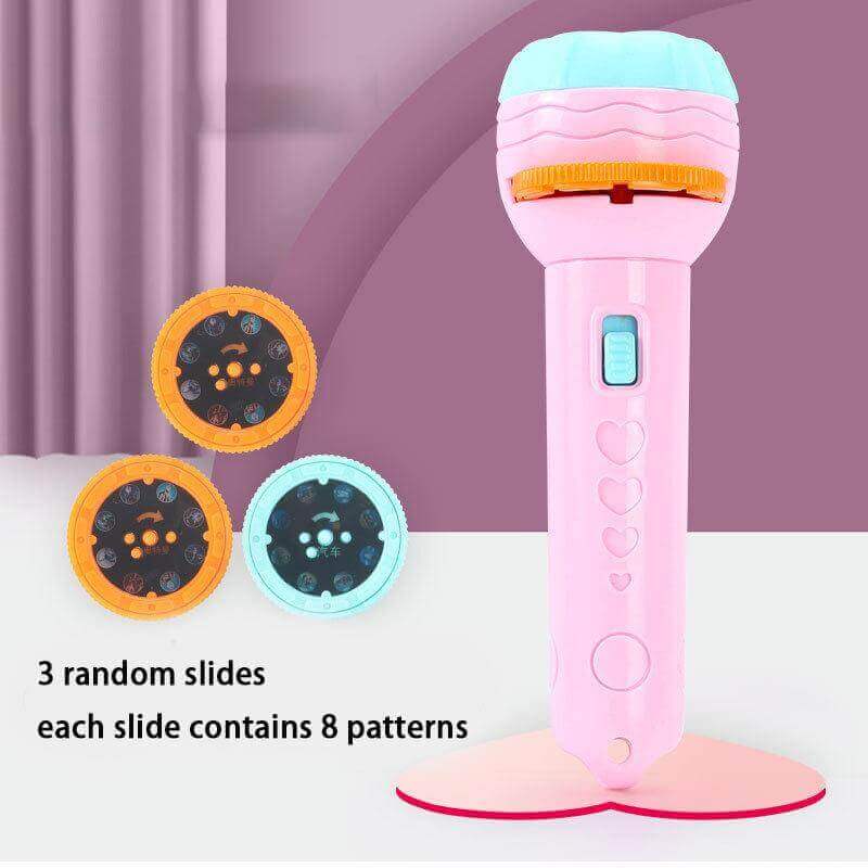 Projection Flashlight for Kids (3 Discs) - Kiddie Land