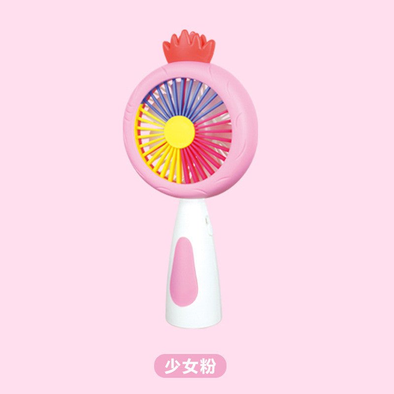 Rechargeable & Portable LED Lighting Mini Fan - Kiddie Land