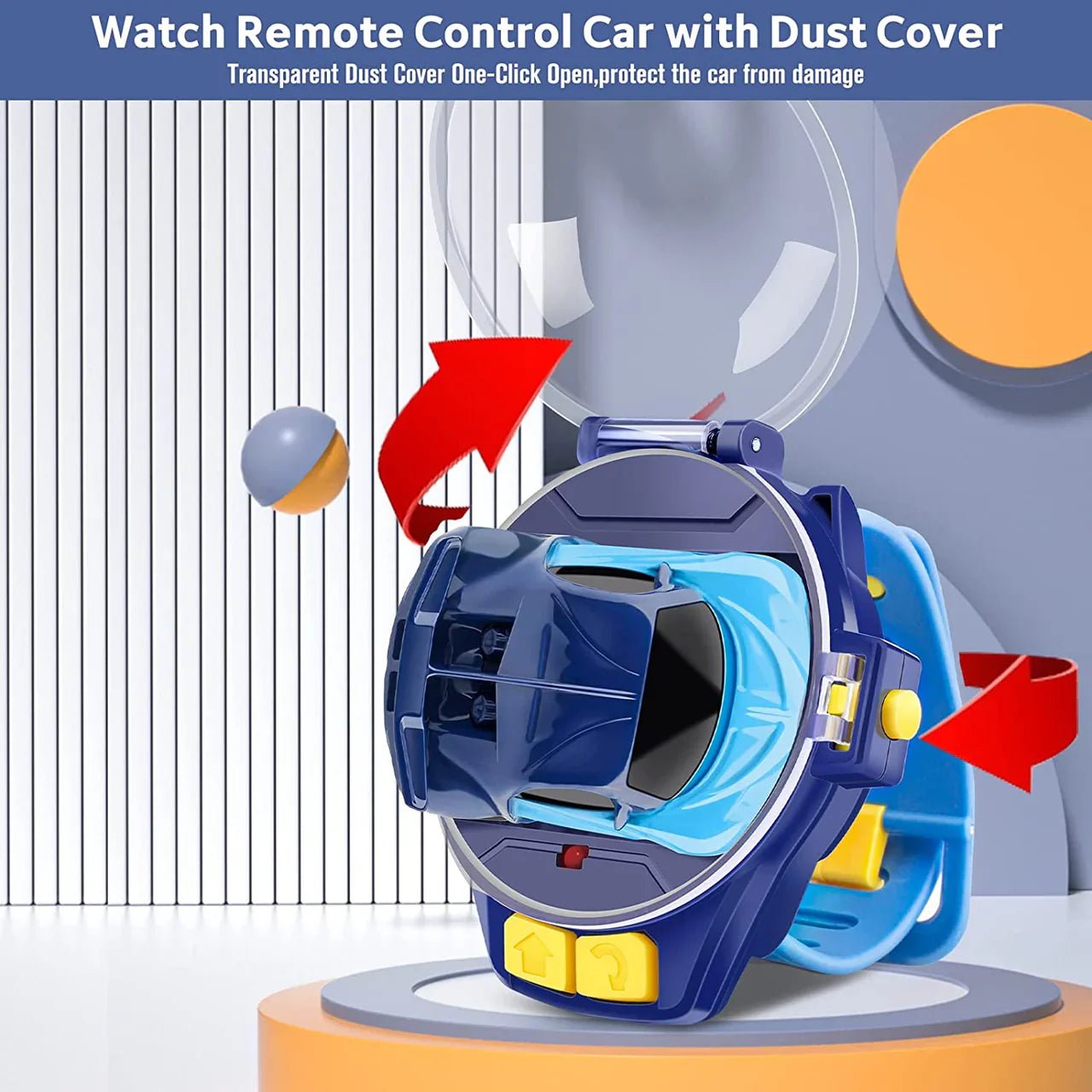 Remote Control Wrist Car Watch - Kiddie Land