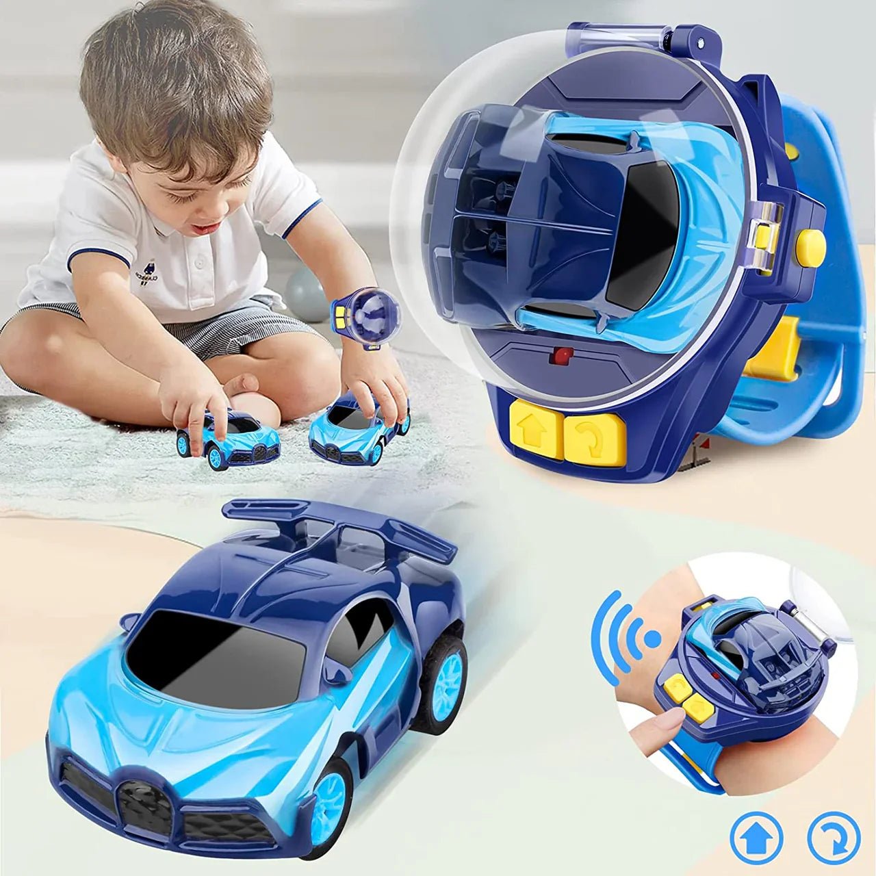 Remote Control Wrist Car Watch - Kiddie Land