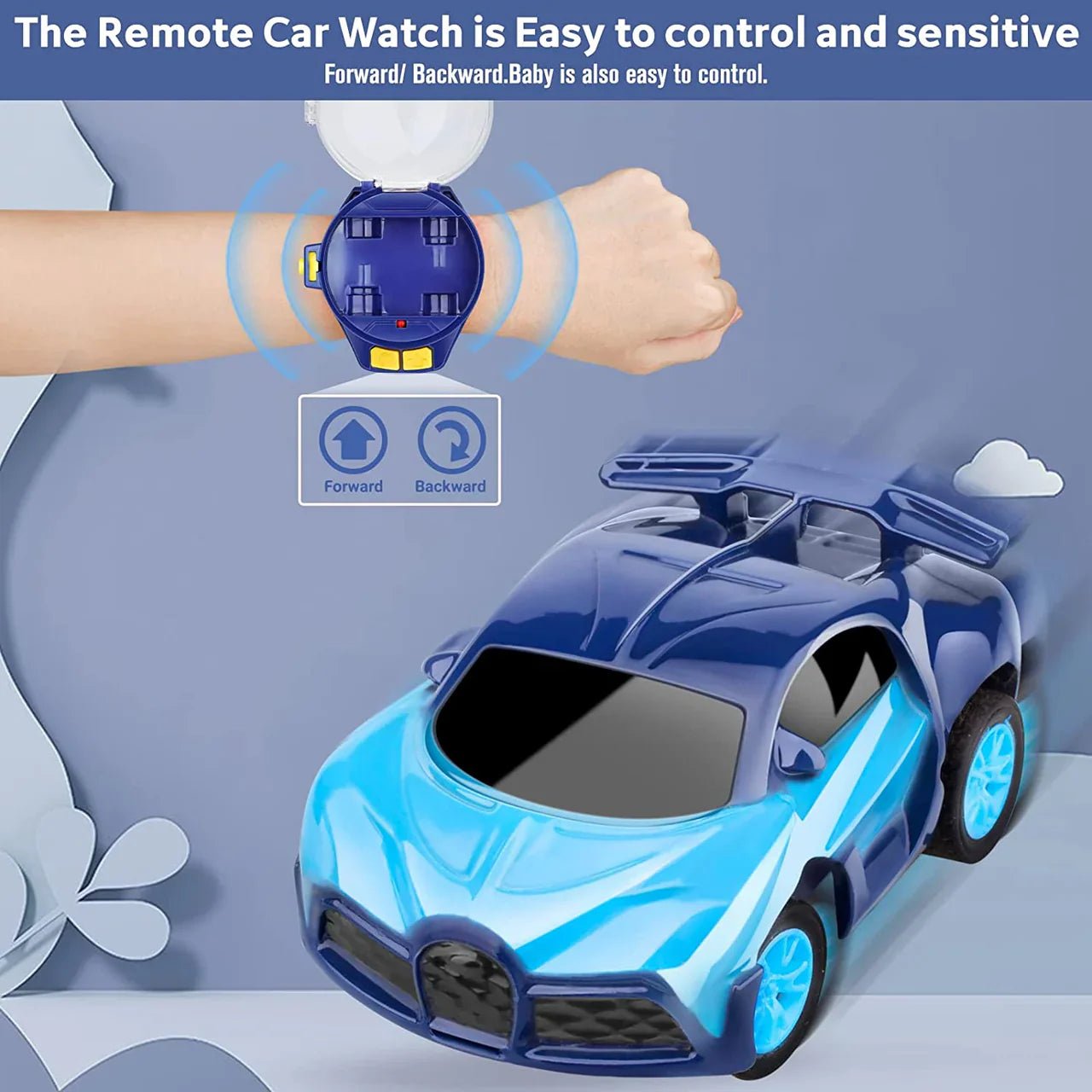 Remote Control Wrist Car Watch - Kiddie Land