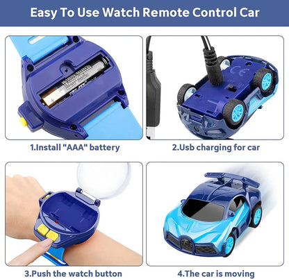 Remote Control Wrist Car Watch - Kiddie Land